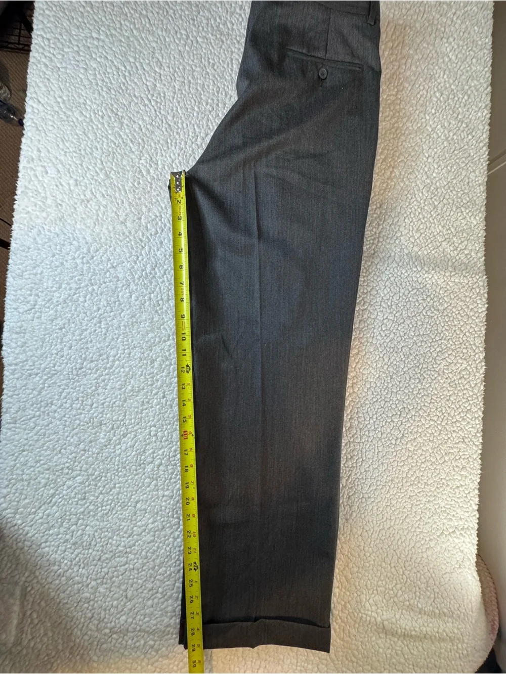 NWT Woolmark Pure new Wool Dress Trousers – Grey